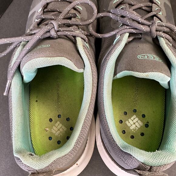 Keen Womens size 12 Explore Vent Hiking Shoe Steel Grey/Holiday KonnectFit - Picture 9 of 12